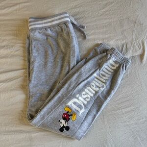 gray disneyland sweats